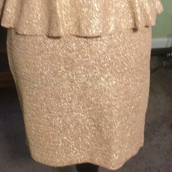 Rose Gold Party Dress - Picture 3 of 8